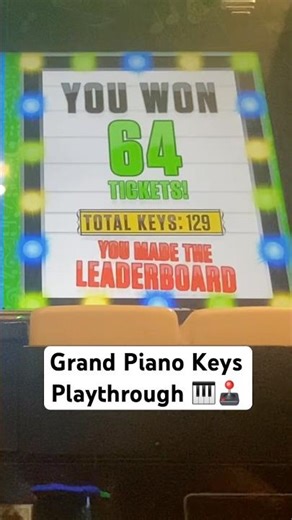 Grand Piano Keys (Arcade) Near Perfect Playthrough 🎹🕹️