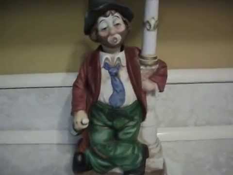 WACO Melody In Motion Clock-Post Willie Whistler Hobo Clown Whistles Animated