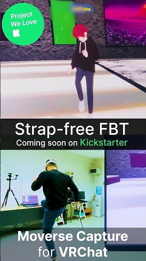 Tracker-free FBT - Moverse Capture for VRChat #vrchat #fullbodytracking #fbt