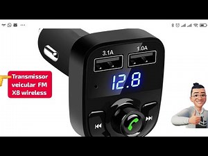 MP3 Automotivo X8 Multifuncional: Carregador, Bluetooth e Música no Carro! (Review Completo)