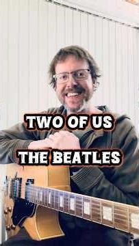 ‘Two Of Us’ by The Beatles. 20-second guitar challenge! 🎸 Learn how to play the intro riff