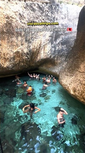 Book your full day boat tour in Vlore 🇦🇱🌊 vloraboattrips.com or +35569 226 2980 🔥