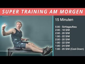 ROWING MACHINE TRAINING: Start your day fresh with this 15-minute workout