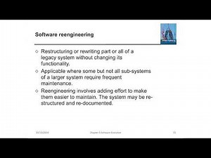 Unlocking the Secrets of Software Maintenance & Evolution Ch9 Part 3 En