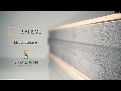 Sapisol® - Le panneau isolant toiture