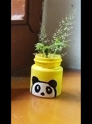 Waste paint bottle painting #DIY#handpainting#shorts#trending#creativity