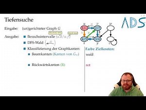 Tiefensuche und Topologische Sortierung | Algorithmen und Datenstrukturen - Vorlesung 17