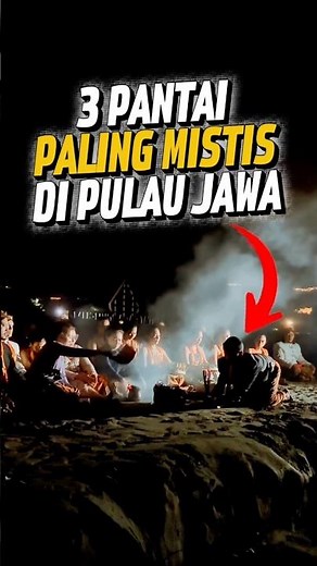 3 Haunted Beaches on Java Island #virashorts #uniquefacts #beach #sea #mystical