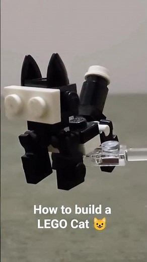 How to build a LEGO Cat 😺 #legouniverse