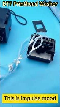 L1800 L805 1390 Dx6 Printhead Clogged Cleaning Machine print Head Repair #printer #diy #tech