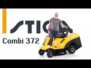 Обзор садового минирайдера Stiga Combi 372