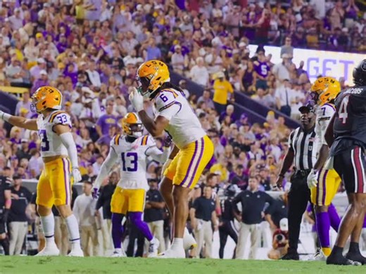 14K views · 1K reactions | Every level. Every week. This defense comes to play. | LSU Football | Facebook