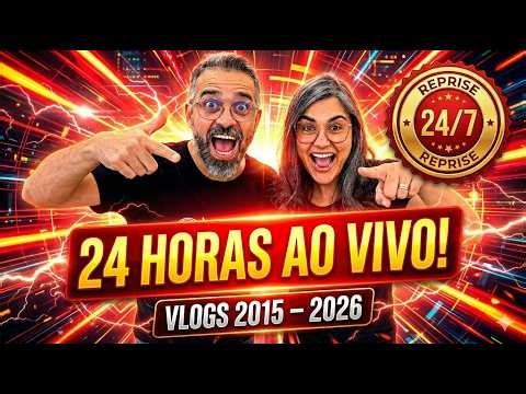 🚨 REPRISE 24/7 | Vlogs da WebTVBrasileira (2015–2026) | Nossa História