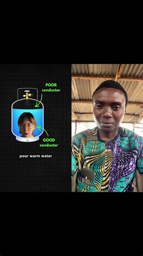 How to Check Your Propane Level With Water #duet #shortvideo #shortsvideo #short #shorts #physics