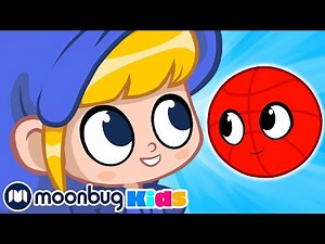 My Magic Basketball - Morphle | Learn | ABC 123 Moonbug Kids | Fun Cartoons | Learning Rhymes