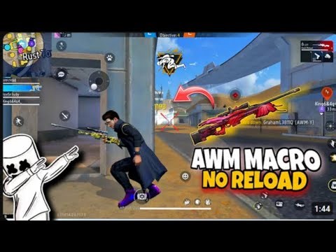 Single awm🔫 no reload macro bluestacks | Bluestacks awm macro setting | Macro awm free fire pc