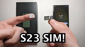 How to Insert SIM Card Samsung Galaxy S23 / S23  / S23 Ultra (No MicroSD)