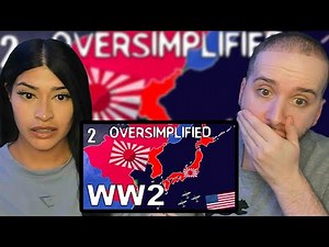Brits React to WW2 - OverSimplified (Part 2)