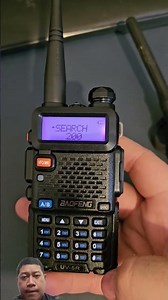 Baofeng UV5R Search Frequency and CTCSS/DCS Features #baofeng #hamradio #radiocommunications #freq
