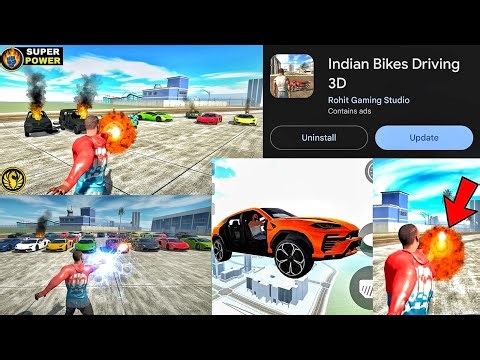 Indian Bike Driving 3D New Update 🤯 iron man + hulk + Thor Cheat Code #shorts #shortsfeed