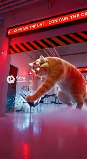 “Lab Cat Experiment Gone Wrong 🧬 | Laboratory Mein Billi Ka Mahavinaash #fun #cat #funny #ai