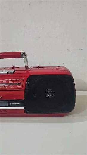 vintage Panasonic RX-FS410 boombox, a portable stereo radio and cassette tape recorder. 9023321435#