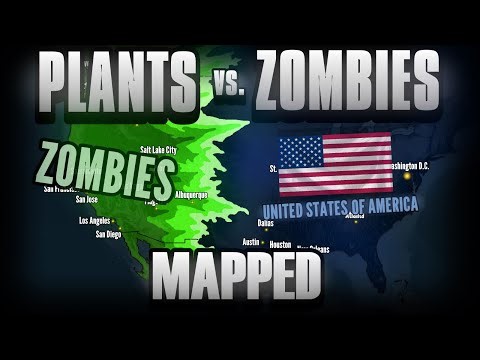 Plants vs. Zombies: MAPPED (160 BC - 2009)