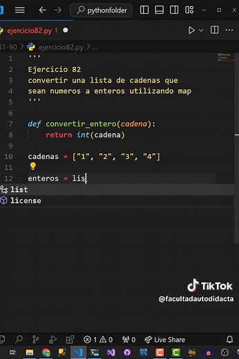 Convertir cadenas a enteros en Python con Map