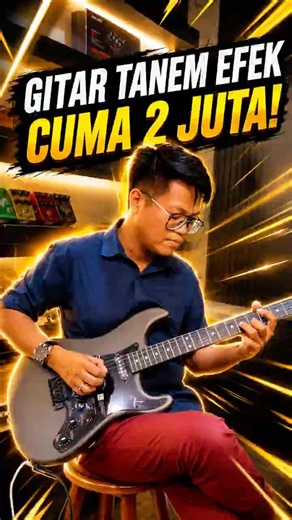 CUMA 2 JUTA! Gitar Elektrik Udah Ada Efeknya! ENYA E SP-1 #gitar #gitarenya #gitarlistrik