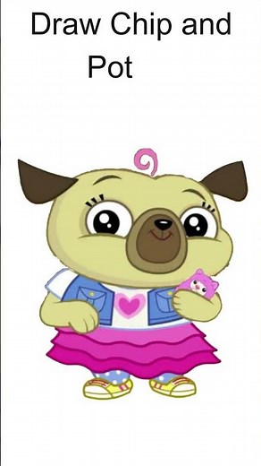 Draw Chip and Potato ! #drawing