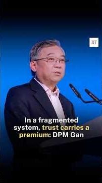 DPM Gan on SG’s role as maritime hub in a disrupted world