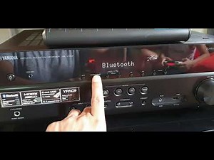 How to fix BLUETOOTH issue in yamaha receiver?