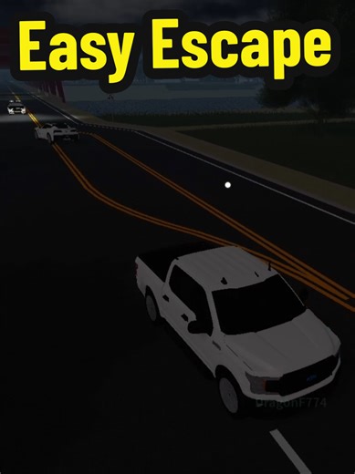 They'll never catch me 😏 #crash #roblox #fyp #rp #police | Roblox