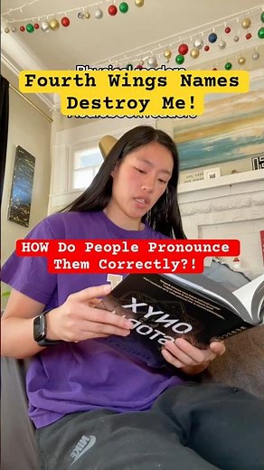 Me vs audiobook listeners pronouncing character names #booktube #bookhumor #relatable