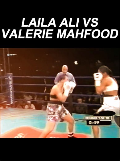 Witness the unforgettable clash between Laila Ali, the undefeated daughter of boxing legend Muhammad Ali, and the fierce challenger Valerie Mahfood. This intense showdown showcased Ali’s incredible power, precision, and championship mentality as she defended her title with a commanding performance. Mahfood, known for her toughness and aggressive style, refused to back down, making this one of the most talked-about fights in women’s boxing history. Relive every powerful punch, counterattack, and 