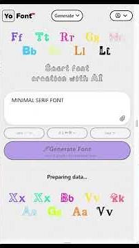 🛑 Stop wasting time to find perfect FONT, use this AI tool #aitools