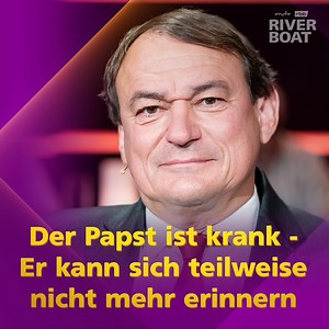 "Der Papst ist ein Mensch und macht viele Fehler", sagt Vatikan-Experte Andreas Englisch und erklärt uns warum er Mitleid mit Papst Franziskus hat, ihn aber auch bewundert. | Riverboat