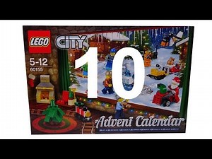 LEGO CITY 60155 ADVENT CALENDAR 2017 * DOORS 10 * LEGO SPEED BUILD