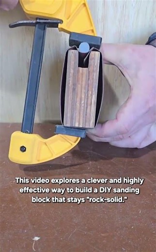 ​The Ultimate DIY Rock-Solid Sanding Block | Simple Woodworking Hack