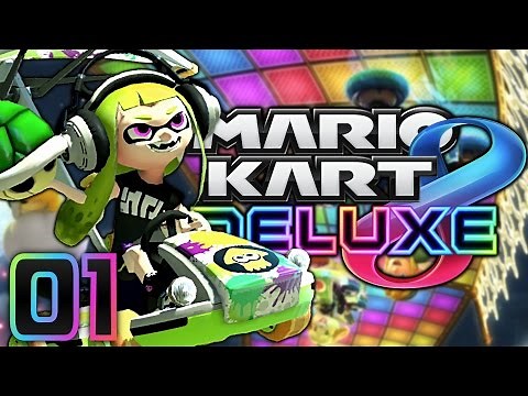 MARIO KART 8 DELUXE NINTENDO SWITCH EPISODE 1 MULTI FR | SPLATOON !