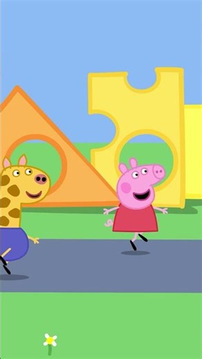 Hole in the Wall! #PeppaPig #Shorts