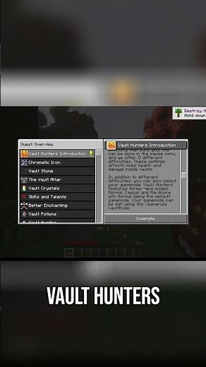 Minecraft Vault Hunters RPG Guide Beginner's Walkthrough