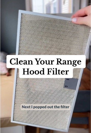 How to Clean Your Range Hood Filter Easily