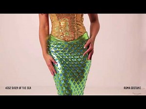 Siren Of The Sea Mermaid Costume