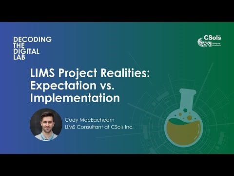 S01 E17 LIMS Project Realities Expectation vs Implementation