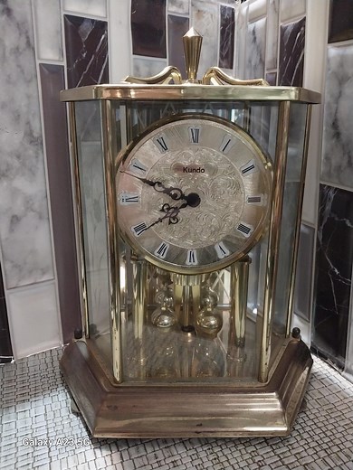 Vintage Kieninger & Obergfell Kundo Anniversary Mantle Table Clock - Etsy