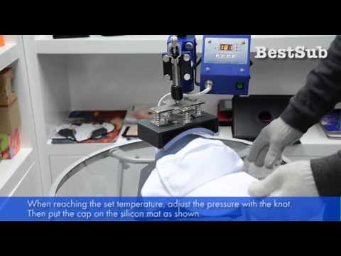 Cap press machine tutorial from BestSub