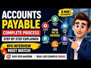 Accounts Payable Process Explained | Complete AP Process for BPO Interview | P2P with Real Example