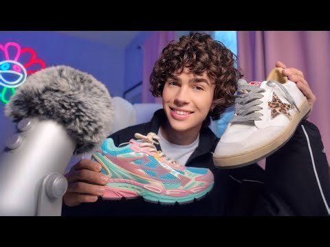 ASMR- Tapping/Scratching on my Favorite Shoes👟