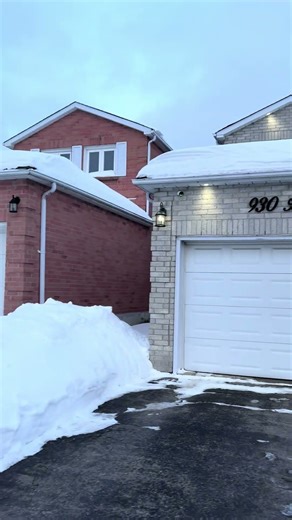 Golden Hour on the Snow Piles ☀️ (Early Morning Winter View, Pickering)